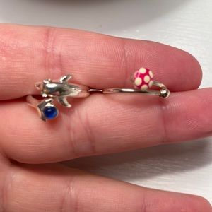 2 kids adjustable rings